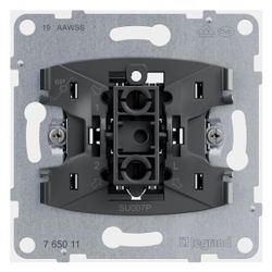 Legrand Tastereinsatz SEANO, Wechselkontakt, 10 A, Steckklemme, Unterputz, 765011... LEGRAND-765011 3414972550222 (Abb. 1)