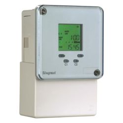 Legrand Wochenschaltuhr MaxiRex D72/1 Plus, 1 Kanal, 230V, 72x72mm, IP20, 049680... LEGRAND-049680 4010957496807 (Abb. 1)