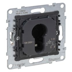 Legrand Schlüssel-Jalousietaster SEANO, 2-polig, 10A, 250V, Unterputz, 72,9x72,9x52mm... LEGRAND-765034 3414972542159 (Abb. 1)