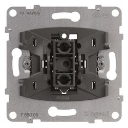 Legrand Wechselschalter SEANO, 10 AX, 250 V, Unterputz, Steckklemme, 72,9x72,9x40mm, Ku... LEGRAND-765006 3414972553193 (Abb. 1)