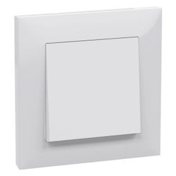 Legrand 2-poliger Schalter SEANO, 10AX, Schraubklemme, Unterputz, 72,9x72,9x40,8mm, 765... LEGRAND-765002 3414972546959 (Abb. 1)