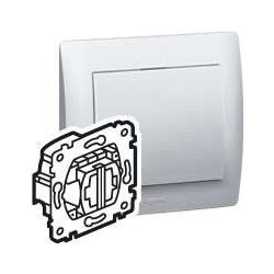 Legrand Einsatz Doppel-Wechselschalter, beleuchtet, Unterputz, 250V, 10A, 71x71x32,5mm,... LEGRAND-775608 3245067756089 (Abb. 1)