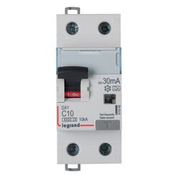 Legrand FI/LS-Schalter DX3 C 16A, 1P+N, 6kA, 30mA, Typ A, 230V, 2TE... LEGRAND-411061 3414970351821 (Abb. 1)