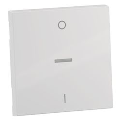 Legrand Wippe SEANO für 2-poligen Ausschalter, 56x56x5,7mm, Thermoplast, Ultraweiß, 765... LEGRAND-765110 3414972543897 (Abb. 1)