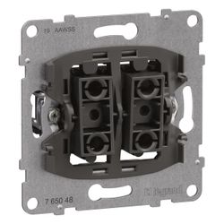 Legrand Rollladen-/Jalousietaster SEANO, 2 Tasten-System, Unterputz, 250V, 6A, 72,9x72,... LEGRAND-765048 3414972665049 (Abb. 1)