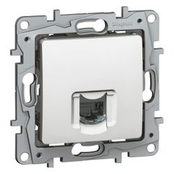 Legrand Datendose Niloe, Kategorie 6 STP, Unterputz, 75,8x75,8x41,2mm, Weiß, 664775... LEGRAND-664775 3245066647753 (Abb. 1)