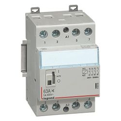 Legrand Installationsschütz CX3 412563, 230V 63A 4S, mit Handschalter... LEGRAND-412563 3245064125635 (Abb. 1)