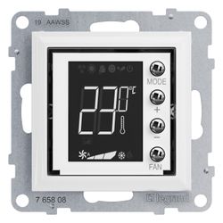Legrand Thermostat Seano MyHome, Unterputz, 72,9x72,9x42mm, Ultraweiß, 765608... LEGRAND-765608 3414972618229 (Abb. 1)