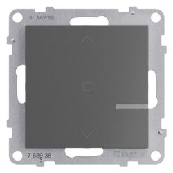 Legrand Rollladenschalter Seano with Netatmo, 500W, Unterputz, Anthrazit, 765938... LEGRAND-765938 3414972637947 (Abb. 1)