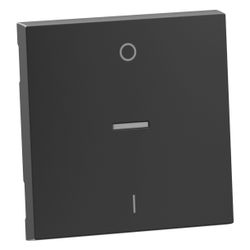 Legrand Wippe SEANO für 2-poligen Ausschalter, 56x56x5,7mm, Kunststoff, Schwarz, 765310... LEGRAND-765310 3414972543958 (Abb. 1)