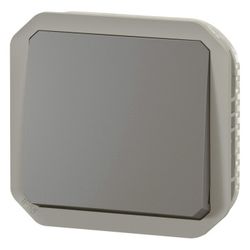 Legrand Taster Plexo New, 10A, 250V, IP55, IK08, Kunststoff, Anthrazit, 069841L... LEGRAND-069841L 3414971883642 (Abb. 1)