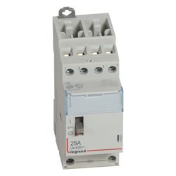 Legrand Installationsschütz CX3 4S, 230V, 25A, mit Handschalter, 2 TE, 94,9x35,6x72,6mm... LEGRAND-412551 3245064125512 (Abb. 1)