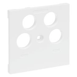 Legrand SEANO Abdeckung TV-R-SAT-SAT, Unterputz, Kunststoff, Ultraweiß, 765157... LEGRAND-765157 3414972545105 (Abb. 1)