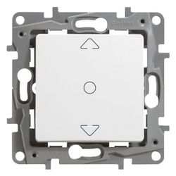 Legrand Niloe Jalousieschalter, 250V, 6A, Unterputz, Kunststoff, Ultraweiß, 664511... LEGRAND-664511 3245066645117 (Abb. 1)