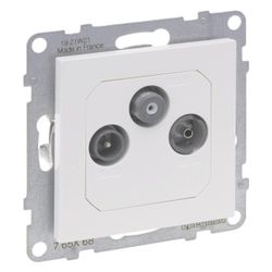 Legrand Durchgangsdose SEANO, 14 dB, Unterputz, Kunststoff, Ultraweiß, 765168... LEGRAND-765168 3414972552172 (Abb. 1)