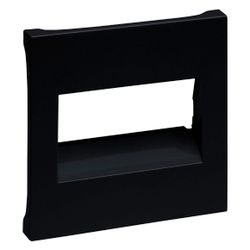 Legrand Abdeckung RJ45 SEANO 765354, Zentralplatte, Unterputz, Kunststoff, Schwarz, 1 S... LEGRAND-765354 3414972546720 (Abb. 1)