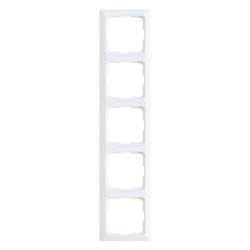 Legrand Rahmen 5-fach Creo, 82x366x10mm, Kunststoff, Ultraweiß, 776205... LEGRAND-776205 3245067762059 (Abb. 1)