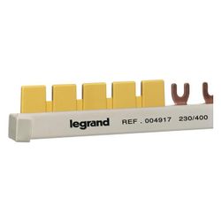 Legrand Berührungsschutzkappe für Kammschienen, 5 Module, Polyamid, 004992... LEGRAND-004992 4010957049928 (Abb. 1)