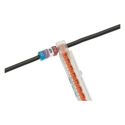 Legrand Kennzeichnungssystem CAB 3 Ziffer 3, 0,5-1,5mm2, 5x3mm, Kunststoff, Orange, 038... LEGRAND-038213 3245060382131 (Abb. 1)