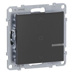 Legrand Rollladenschalter Seano with Netatmo, 500W, Unterputz, Anthrazit, 765938... LEGRAND-765938 3414972637947 (Abb. 1)