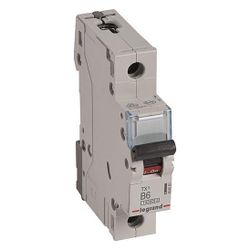 Legrand Leitungsschutzschalter TX3 B 6A, 1-polig, 10kA, 1TE, Grau, 404081... LEGRAND-404081 3414970391797 (Abb. 1)