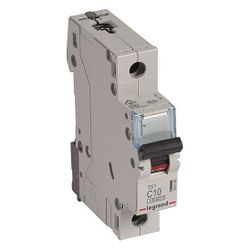 Legrand Leitungsschutzschalter TX3 C 10A, 1-polig, 10kA, 1TE, 404169... LEGRAND-404169 3414970393517 (Abb. 1)