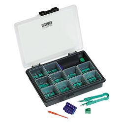Legrand BTicino Konfigurator-Box 3501K, 10 Stück Konfiguratoren 0-9, Pinzette, Ersatzkle... LEGRAND-3501K 8012199765747 (Abb. 1)