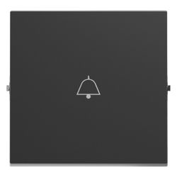 Legrand Wippe SEANO, Klingelsymbol, 56x55,6x8,2mm, Thermoplast, Schwarz, 765312... LEGRAND-765312 3414972542678 (Abb. 1)