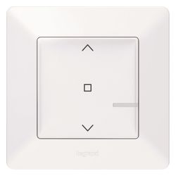 Legrand Funk-Wandsender Rollladen Valena Life with Netatmo, 86x86x12mm, Ultraweiß, 7521... LEGRAND-752191 3414971154391 (Abb. 1)