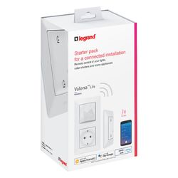 Legrand Starterpaket Valena Life with Netatmo, Unterputz, Ultraweiss, 752196... LEGRAND-752196 3414971154476 (Abb. 1)