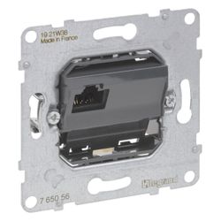 Legrand SEANO Einsatz Datendose RJ45 Kat. 6 UTP, werkzeuglose Anschlusstechnik, 72,9x72... LEGRAND-765056 3414972551885 (Abb. 1)