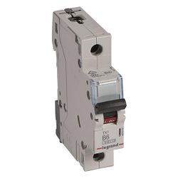 Legrand Leitungsschutzschalter TX3 B 6A, 1-polig, 6 kA, 1TE, Grau, 403353... LEGRAND-403353 3414970386182 (Abb. 1)