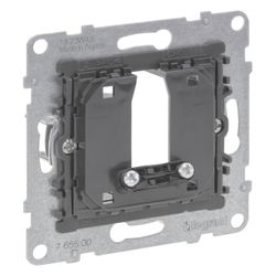 Legrand Kabelauslass-Einsatz SEANO, Unterputz, mit Zugentlastung, 12mm, IP20, 765500... LEGRAND-765500 3414972553117 (Abb. 1)