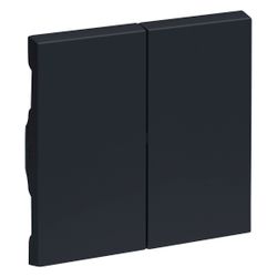 Legrand Serienwippe SEANO, zweiteilig, Kunststoff, Anthrazit, 55,6x56x8,2mm, 765408... LEGRAND-765408 3414972543002 (Abb. 1)
