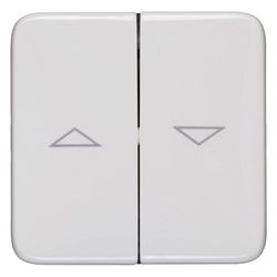 Legrand Jalousiewippe Creo, Pfeilsymbol, 56x56x14,3mm, Kunststoff, Ultraweiß, 776214... LEGRAND-776214 3245067762141 (Abb. 1)