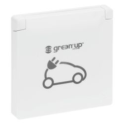 Legrand SEANO Green'Up Ladesteckdose Komplettgerät, 16A 230V, IP44, Aufputz, Ultraweiß,... LEGRAND-765217 3414972550284 (Abb. 1)