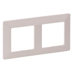Legrand Abdeckrahmen Valena Life 2-fach, 157x86x10mm, Thermoplast, Ultraweiß, 754002... LEGRAND-754002 3414970454232 (Abb. 1)