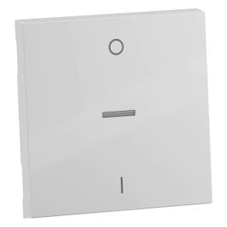 Legrand Wippe SEANO für 2-poligen Ausschalter, 56x56x5,7mm, Thermoplast, Ultraweiß, 765... LEGRAND-765110 3414972543897 (Abb. 1)