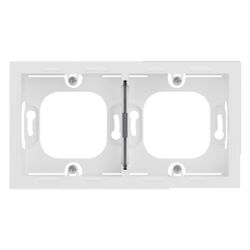 Legrand Aufputzgehäuse SEANO 2-fach, 88,5x159,5x43,3mm, Thermoplast, Ultraweiß, 765199... LEGRAND-765199 3414972542357 (Abb. 1)