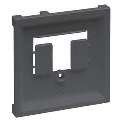 Legrand Abdeckung SEANO für TDO/TAE, Unterputz, Kunststoff, Anthrazit, 765455... LEGRAND-765455 3414972545730 (Abb. 1)
