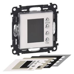 Legrand Unterputz-Thermostat Valena Life 752131, 2-modulig, beleuchtetes Display... LEGRAND-752131 3414970567871 (Abb. 1)