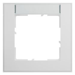 Legrand Abdeckrahmen SEANO+ 1-fach, 87x87x9,8mm, Kunststoff, Ultraweiß, 765891... LEGRAND-765891 3414972547512 (Abb. 1)