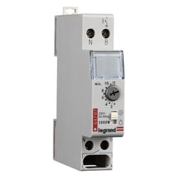 Legrand Treppenlichtzeitschalter Rex800Plus, 0,5-12 min, 16 A, 1 TE, 230 V, 004707... LEGRAND-004707 4010957047078 (Abb. 1)