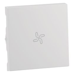 Legrand Wippe SEANO, Lüftersymbol, Kunststoff, Ultraweiß, 765114... LEGRAND-765114 3414972542852 (Abb. 1)