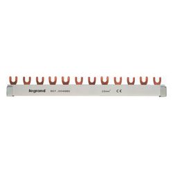 Legrand Gabelkammschiene 3-polig, 10mm2, 12 TE, 210mm, 63A, 400V, Weiß, 004980... LEGRAND-004980 4010957049805 (Abb. 1)