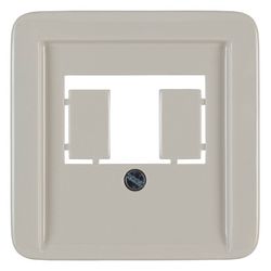 Legrand Abdeckung TAE Creo, Zentralplatte, Unterputz, Kunststoff, Mandelweiß, 776091... LEGRAND-776091 3245067760918 (Abb. 1)