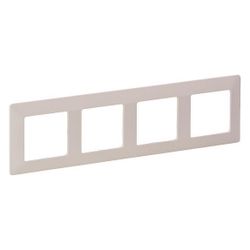 Legrand Abdeckrahmen Valena Life 4-fach, Thermoplast, Ultraweiß, 86x299x10mm, 754004... LEGRAND-754004 3414970454287 (Abb. 1)