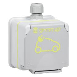 Legrand Schutzkontaktsteckdose Green Up Plexo66, 16A 230V, IP44, 180x147,5x76mm, SAT0... LEGRAND-SAT00194 4010957001940 (Abb. 1)