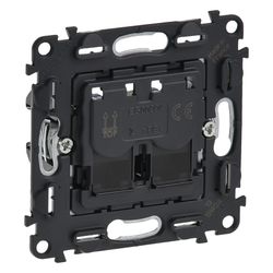 Legrand Datendose Valena In'Matic 2xRJ45, Kategorie 6A STP, Unterputz, weiß, 753049... LEGRAND-753049 3414970475091 (Abb. 1)