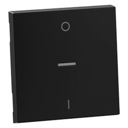 Legrand Wippe SEANO für 2-poligen Ausschalter, 56x56x5,7mm, Kunststoff, Schwarz, 765310... LEGRAND-765310 3414972543958 (Abb. 1)